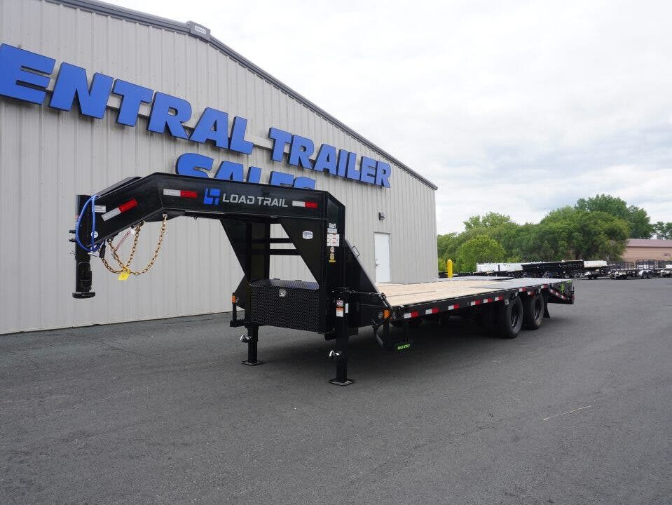 New 2027 Load Trail 25ft Gooseneck Flatbed Trailer