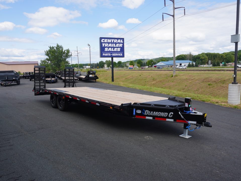 New 2027 Diamond C Trailers DEC207 24ft Equipment Trailer