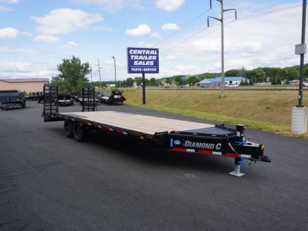 New 2027 Diamond C Trailers DEC207 24ft Equipment Trailer