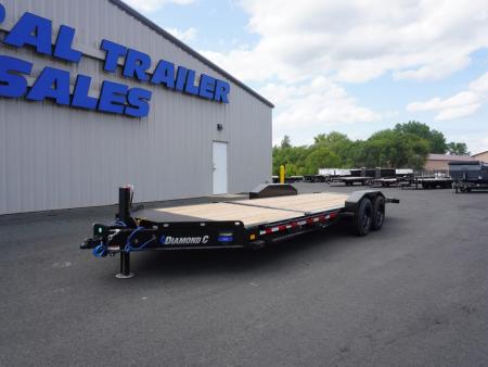 New 2026 Diamond C Trailers HDT208 22ft Tilt Trailer