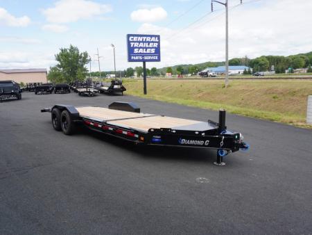 New 2026 Diamond C Trailers HDT208 22ft Tilt Trailer