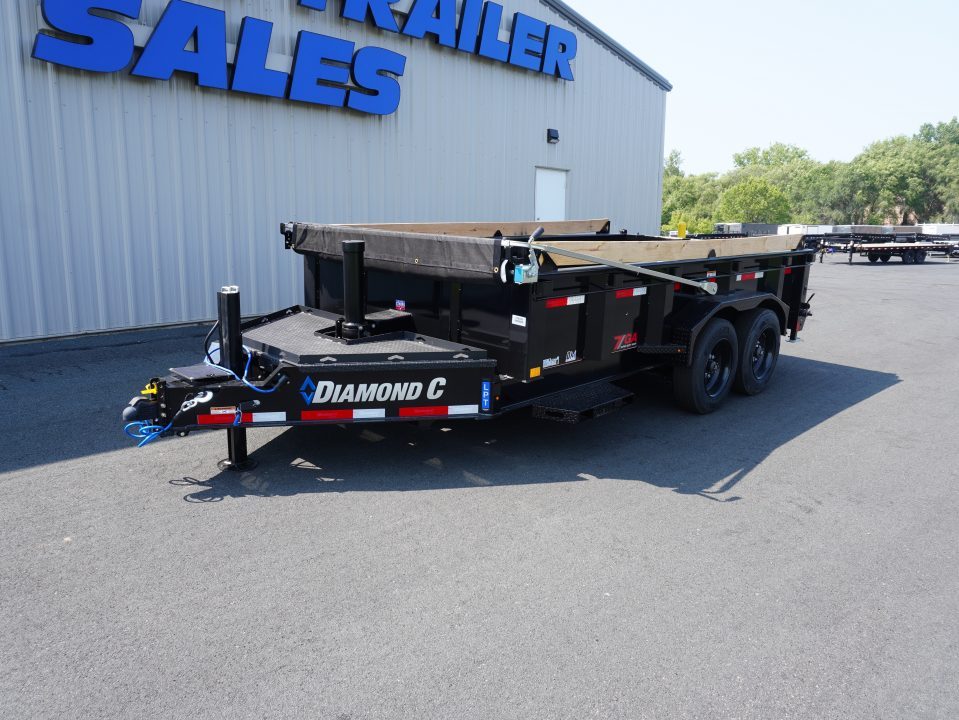 New 2027 Diamond C Trailers LPT207 82'x14ft Dump Trailer