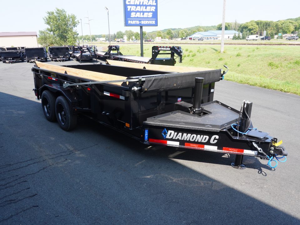 New 2027 Diamond C Trailers LPT207 82'x14ft Dump Trailer