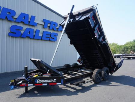 New 2027 Diamond C Trailers LPT207 82'x14ft Dump Trailer