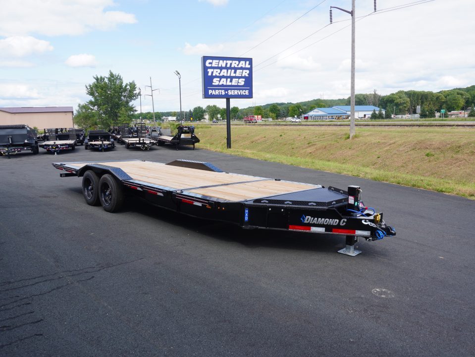 New 2026 Diamond C Trailers HXD208 22ft Tilt Trailer