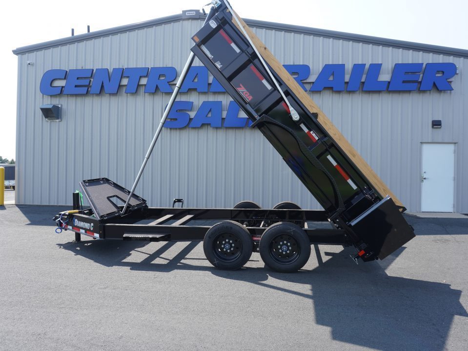 New 2027 Diamond C Trailers LPT208 81"x14' Dump Trailer