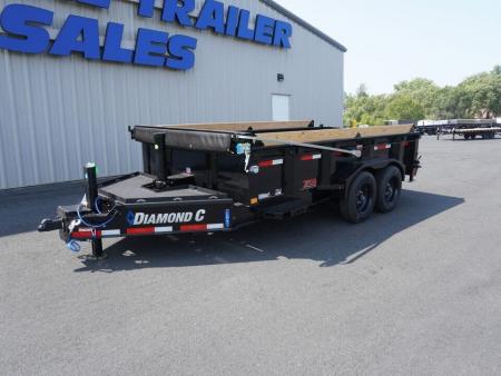 New 2027 Diamond C Trailers LPT208 81 x14' Dump Trailer