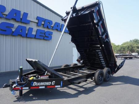 New 2027 Diamond C Trailers LPT208 81"x14' Dump Trailer
