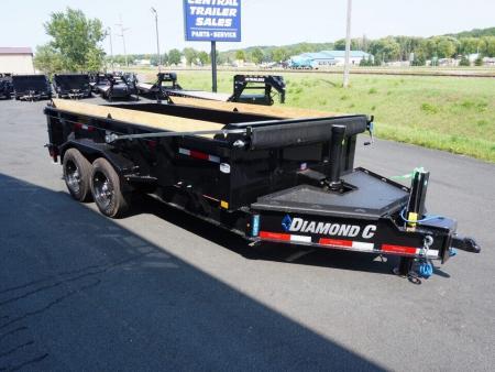 New 2027 Diamond C Trailers LPT208 81"x14' Dump Trailer