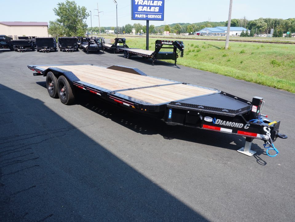 New 2026 Diamond C Trailers HXD210 22ft Tilt Trailer
