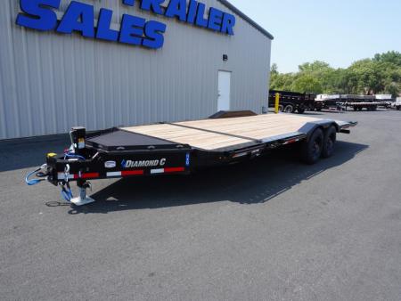 New 2026 Diamond C Trailers HXD210 22ft Tilt Trailer