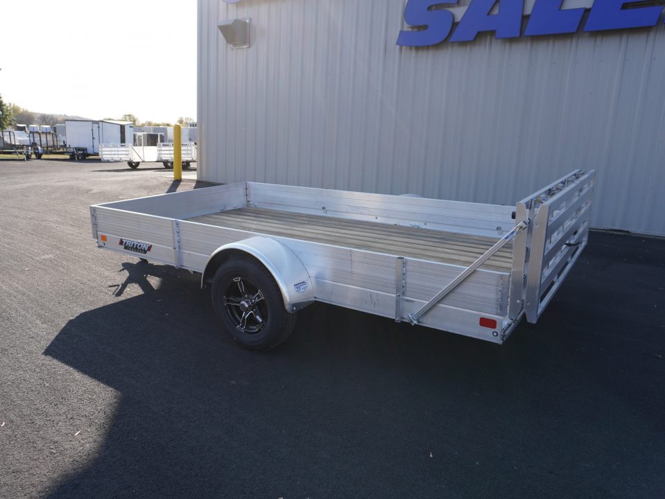 New 2026 Triton Trailers 81'x12ft Aluminum Utility Utility Trailer