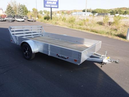New 2026 Triton Trailers 81'x12ft Aluminum Utility Utility Trailer