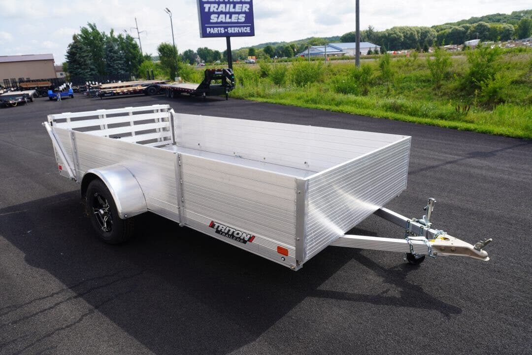 New 2027 Triton Trailers 6x12ft Aluminum Utility Trailer