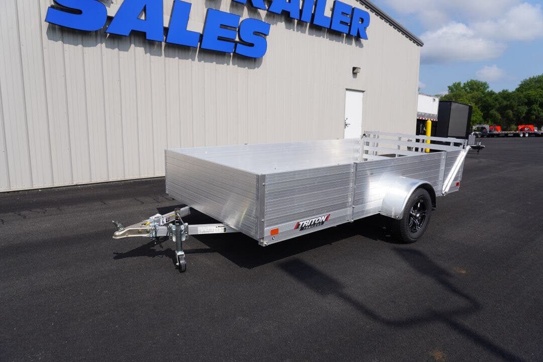 New 2027 Triton Trailers 6x12ft Aluminum Utility Trailer