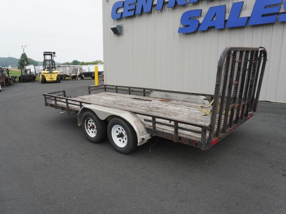 Used 2003 PJ Trailers 83"x16' Utility Trailer