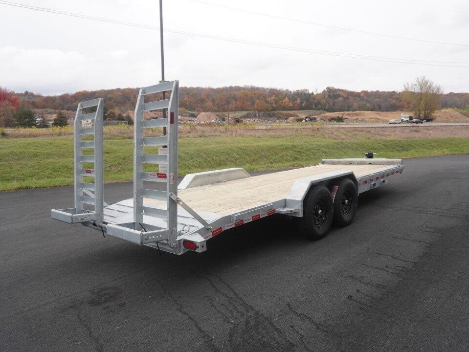 New 2027 Drive Trailers 82"X22' Galvanized Equipment Trailer