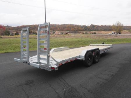 New 2027 Drive Trailers 82"X22' Galvanized Equipment Trailer