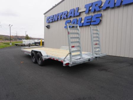 New 2027 Drive Trailers 82"X22' Galvanized Equipment Trailer