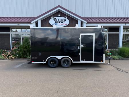 New Pace American 8'6  x 16' PXT Enclosed Landscape Trailer 9.9K