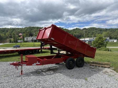 New 2026 P & T Trailers 7K 6X10 DUMP Dump Trailer