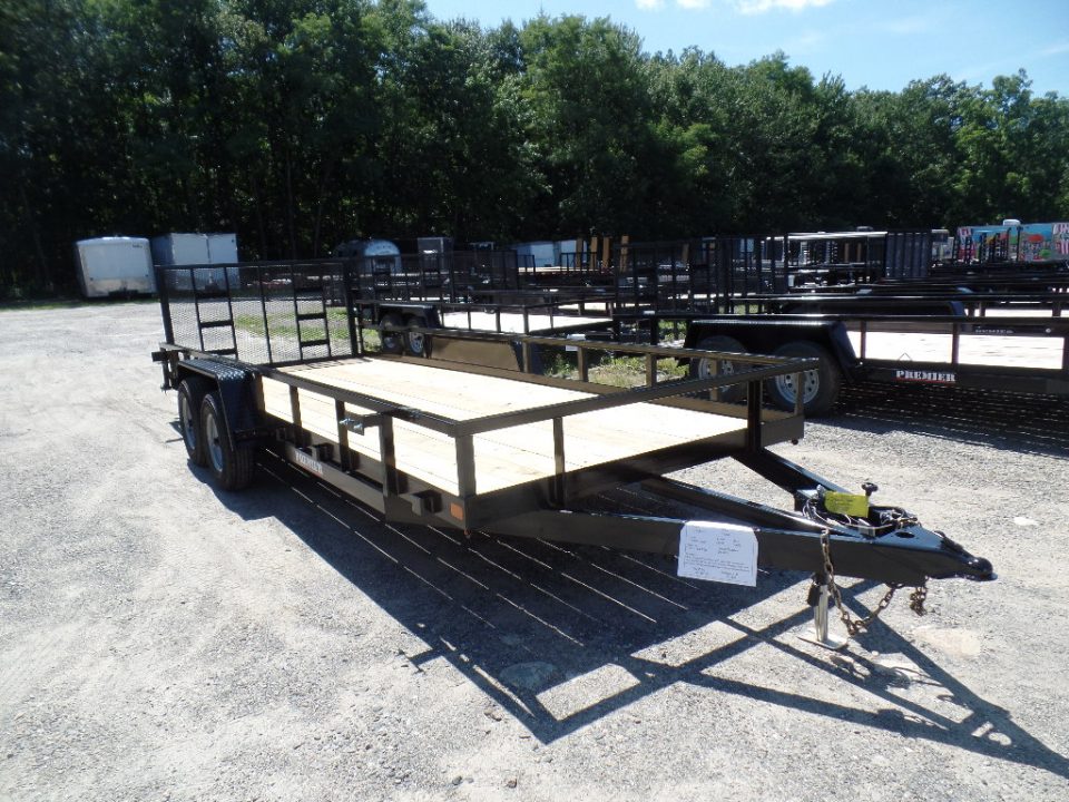 New 2027 Premier Trailers Inc. 7'X20" with HD Ramp 9,990 lb. GVWR Landscape Trailer