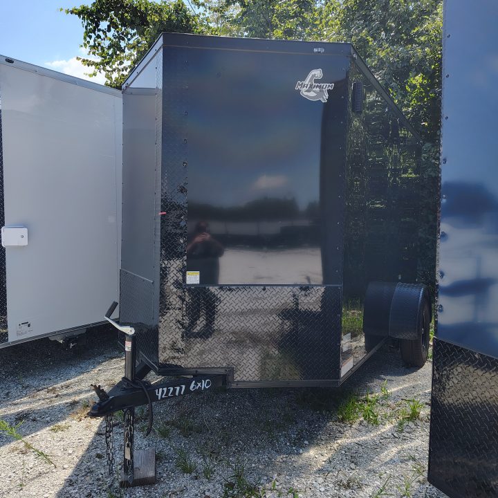 New 2026 Maximum Cargo Trailers 6X10 SA, 6'6" interior height, 3.5k axle, .080 polycore Cargo / Enclosed Trailer