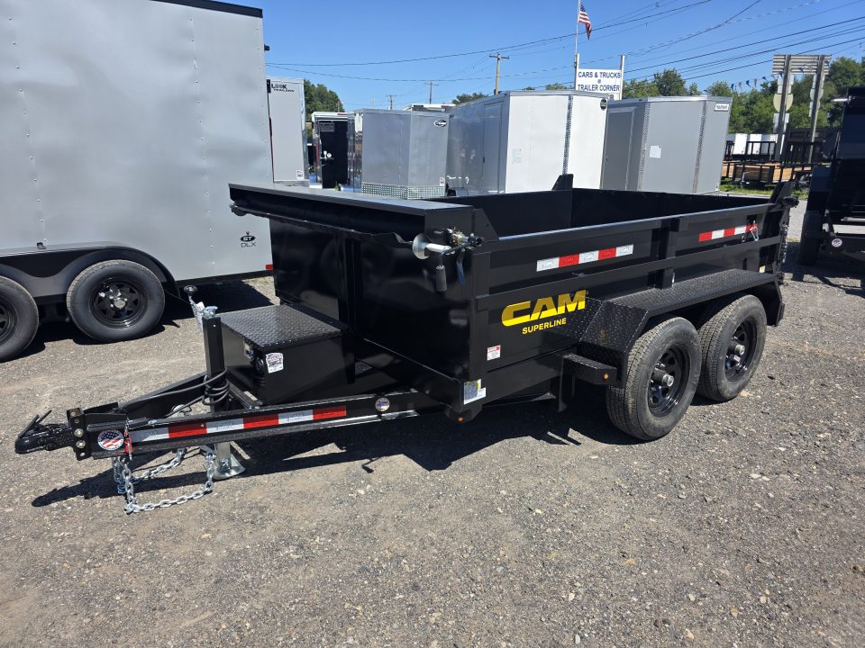 New 2027 Cam Superline 6X10 11.1K - RAMPS Dump Trailer