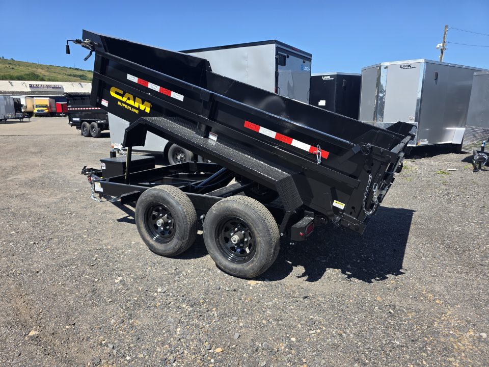 New 2027 Cam Superline 6X10 11.1K - RAMPS Dump Trailer