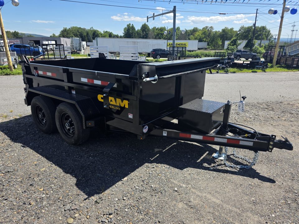 New 2027 Cam Superline 6X10 11.1K - RAMPS Dump Trailer