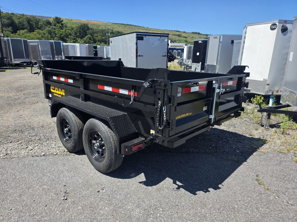 New 2027 Cam Superline 6X10 11.1K - RAMPS Dump Trailer
