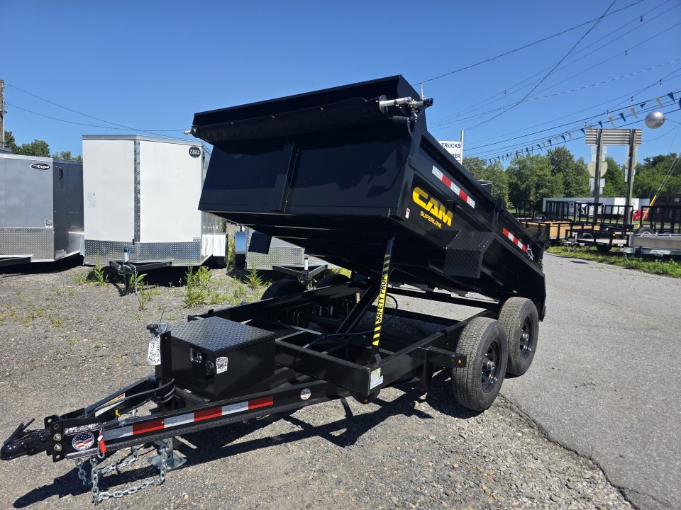 New 2027 Cam Superline 6X10 11.1K - RAMPS Dump Trailer