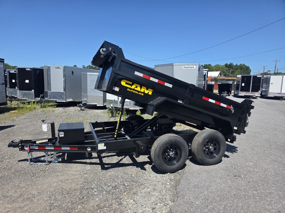 New 2027 Cam Superline 6X10 11.1K - RAMPS Dump Trailer