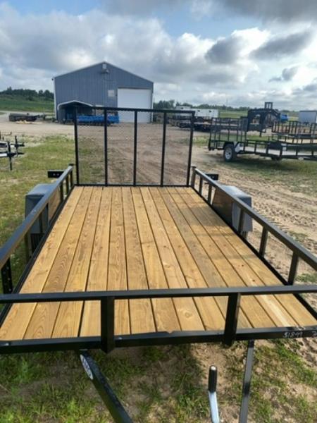 New 2027 AMO 6X12 Landscape Trailer