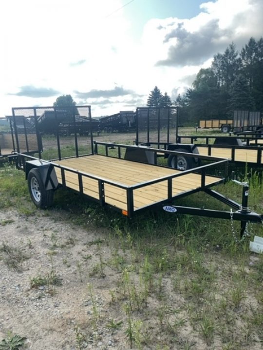 New 2027 AMO 6X12 Landscape Trailer