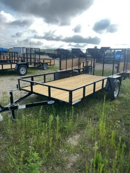 New 2027 AMO 6X12 Landscape Trailer
