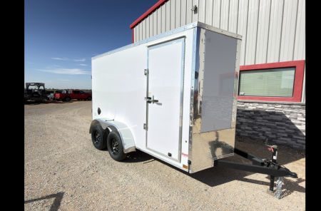 New 2027 Compass 6'x12' Enclosed Cargo Trailer - Indigo DLX
