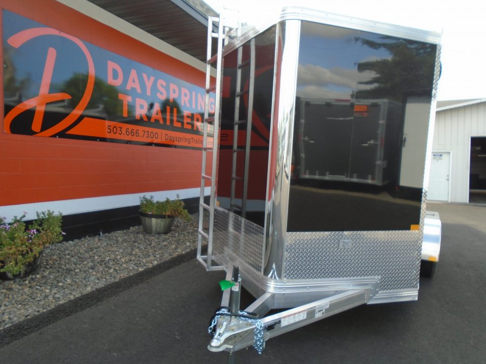 New 2027 ALCOM 7X14 CONTRACTOR Cargo / Enclosed Trailer
