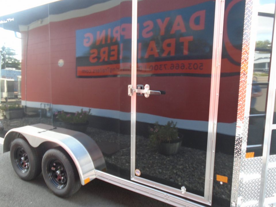 New 2027 ALCOM 7X14 CONTRACTOR Cargo / Enclosed Trailer
