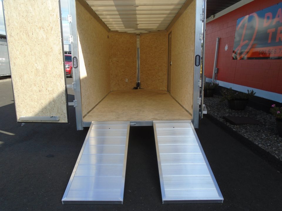 New 2027 ALCOM 7X14 CONTRACTOR Cargo / Enclosed Trailer