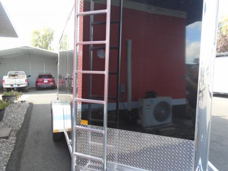 New 2027 ALCOM 7X14 CONTRACTOR Cargo / Enclosed Trailer