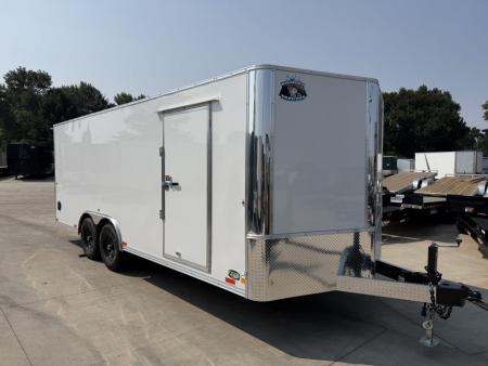 New LOWEST PRICES New 2027  Bighorn R&M 8.5x20 +2’ V 14K SUPERIOR QUALITY Rear Ramp Enclosed Cargo Trailer Car Hauler Trailer