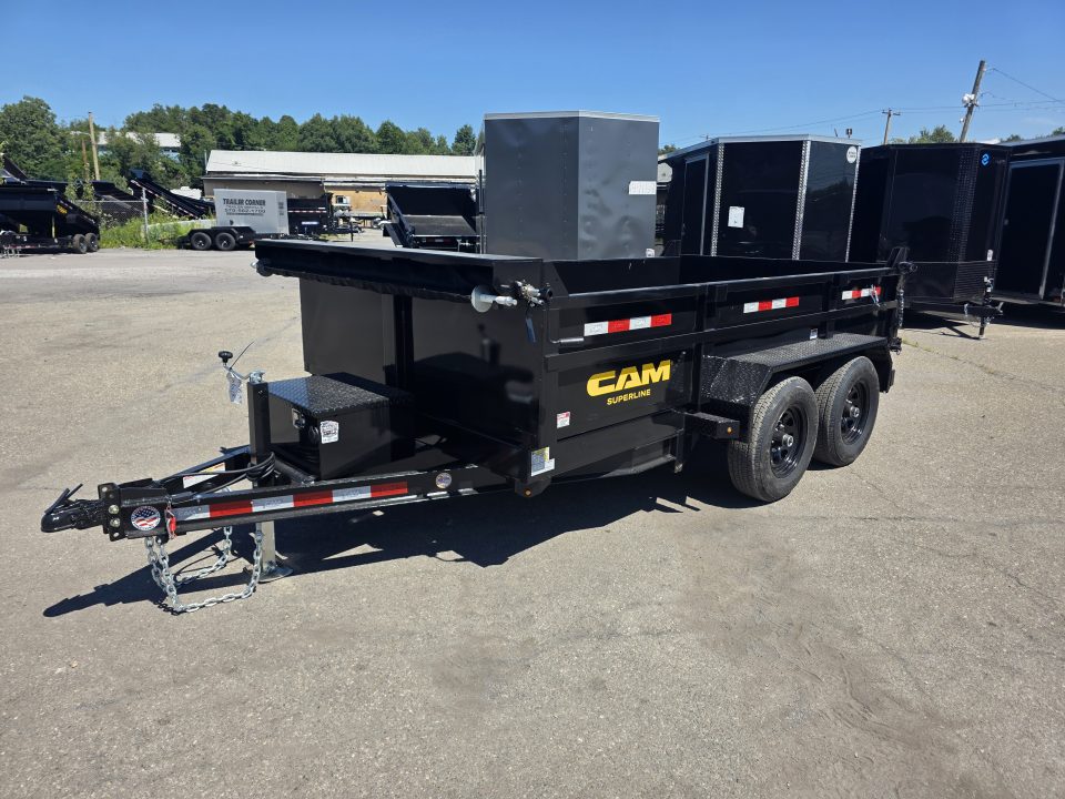 New 2026 Cam Superline 6X12 11.1K - RAMPS Dump Trailer