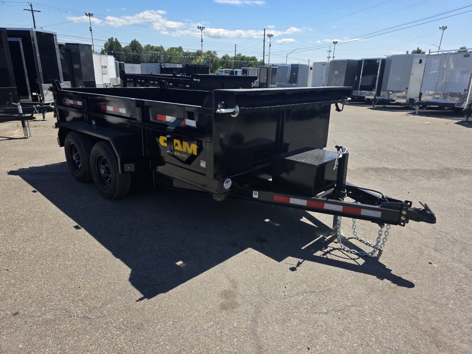 New 2026 Cam Superline 6X12 11.1K - RAMPS Dump Trailer
