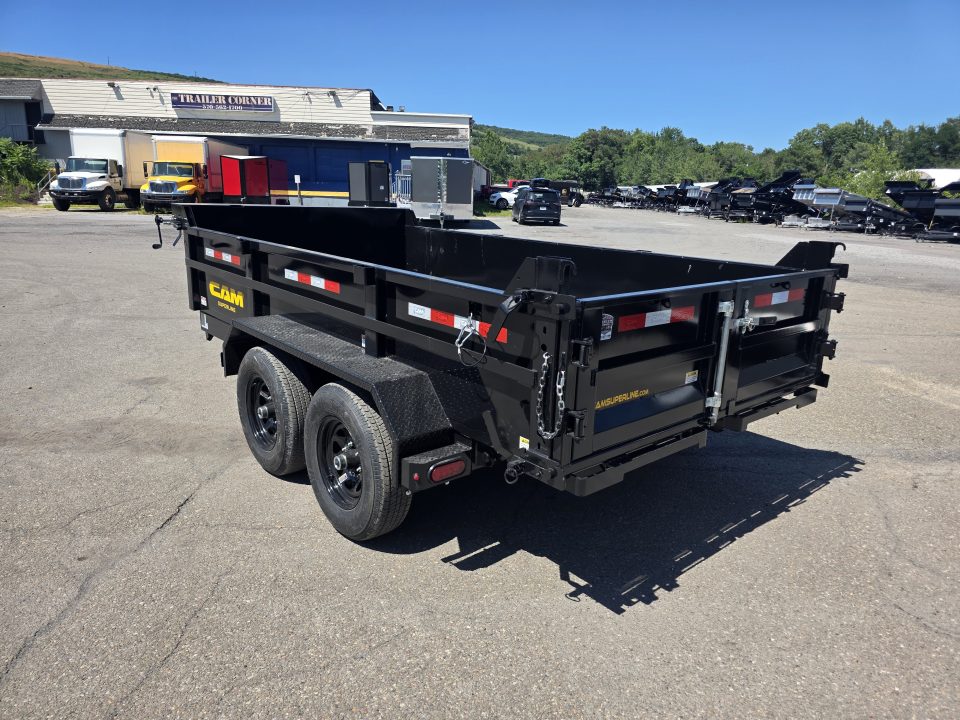 New 2026 Cam Superline 6X12 11.1K - RAMPS Dump Trailer