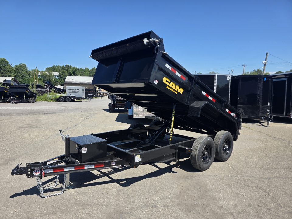 New 2026 Cam Superline 6X12 11.1K - RAMPS Dump Trailer