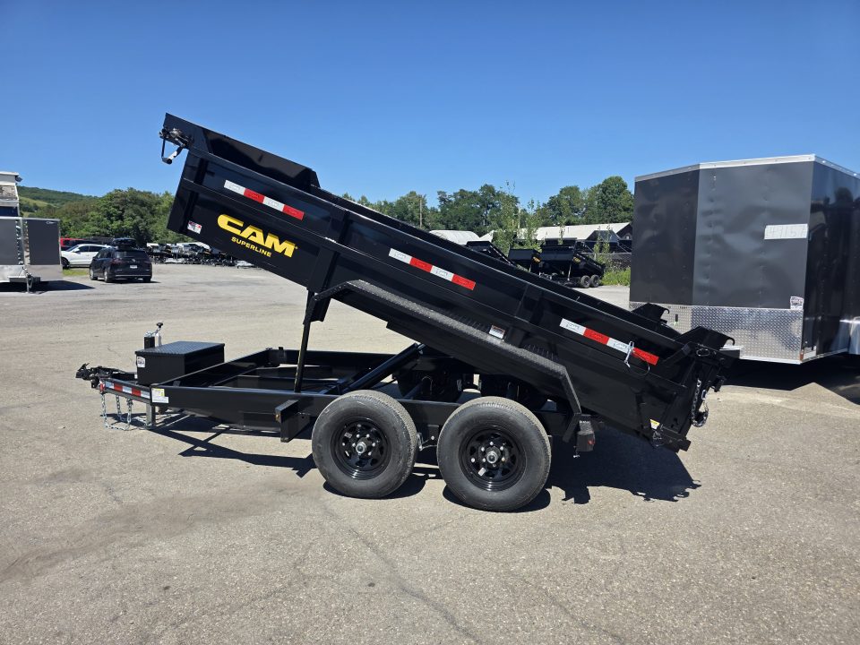 New 2026 Cam Superline 6X12 11.1K - RAMPS Dump Trailer