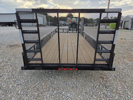 New 2026 Load Trail 83X20 TANDEM 7K TUBE TOP UTILITY W/SIDE GATE & 4' REAR GATE