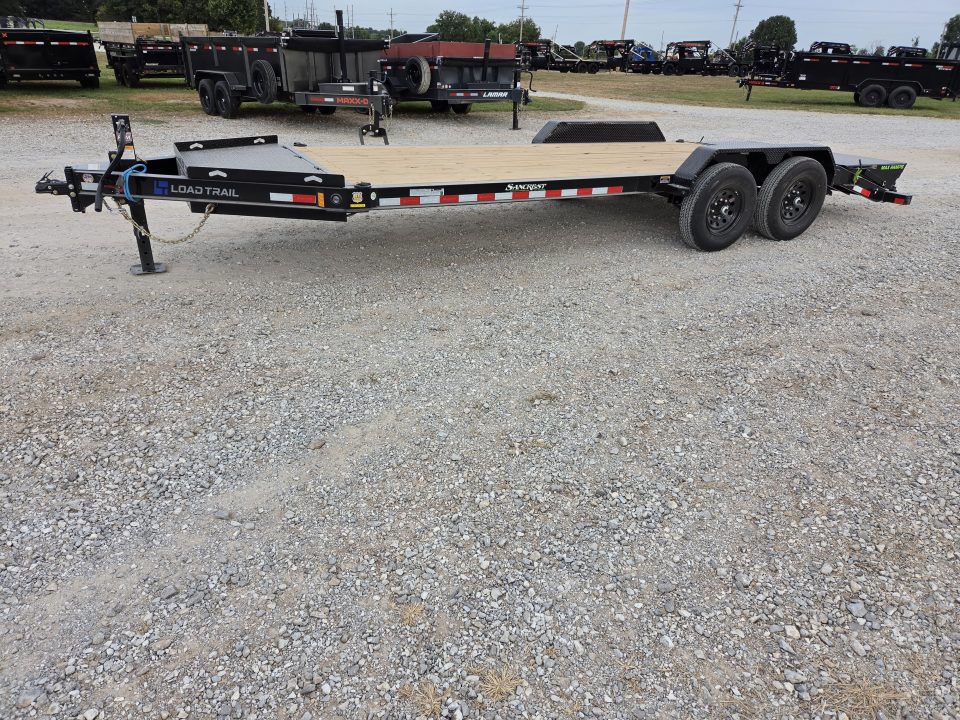 New 2027 Load Trail 83X20 TANDEM 14K EQUIPMENT HAULER W/MAX RAMPS & FULL TONGUE MAX BOX