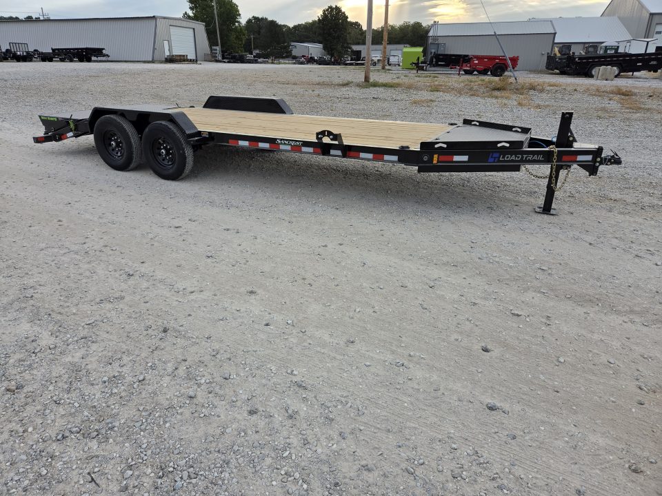 New 2027 Load Trail 83X20 TANDEM 14K EQUIPMENT HAULER W/MAX RAMPS & FULL TONGUE MAX BOX